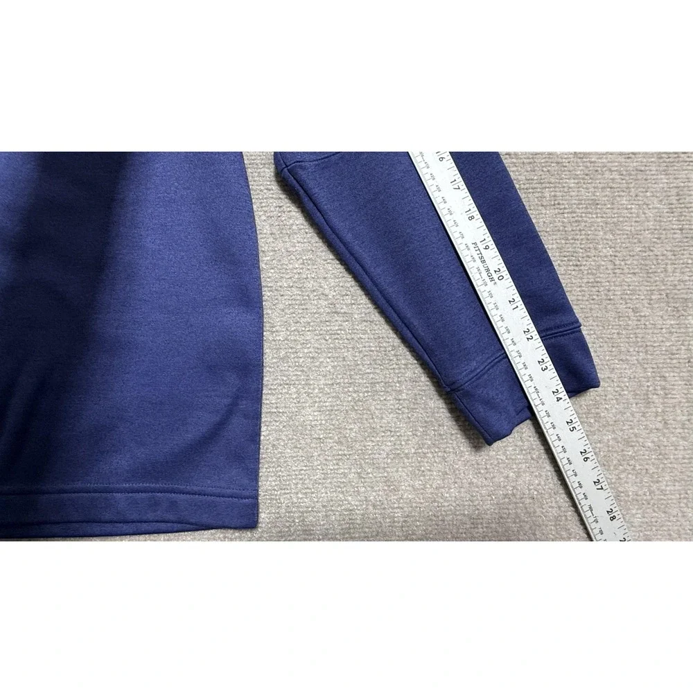 Callaway Pullover Mens Large Blue 1/4 Zip Fleece‎ Lined Golf Performance Top